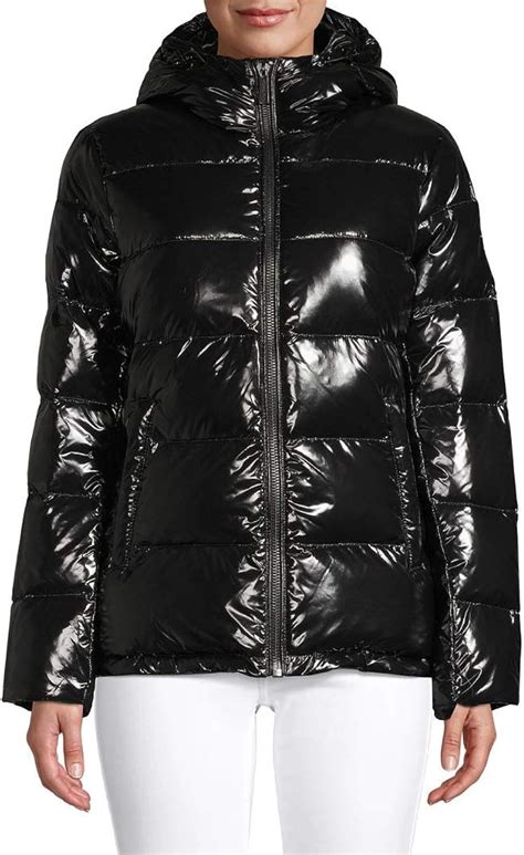 michael kors quilted puffer jacket|Michael Kors insulated jacket.